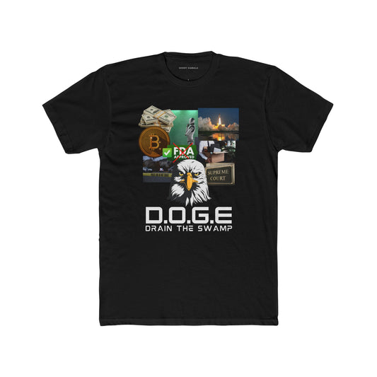 "D.O.G.E. Department of Government Efficiency – Drain the Swamp" T-Shirt