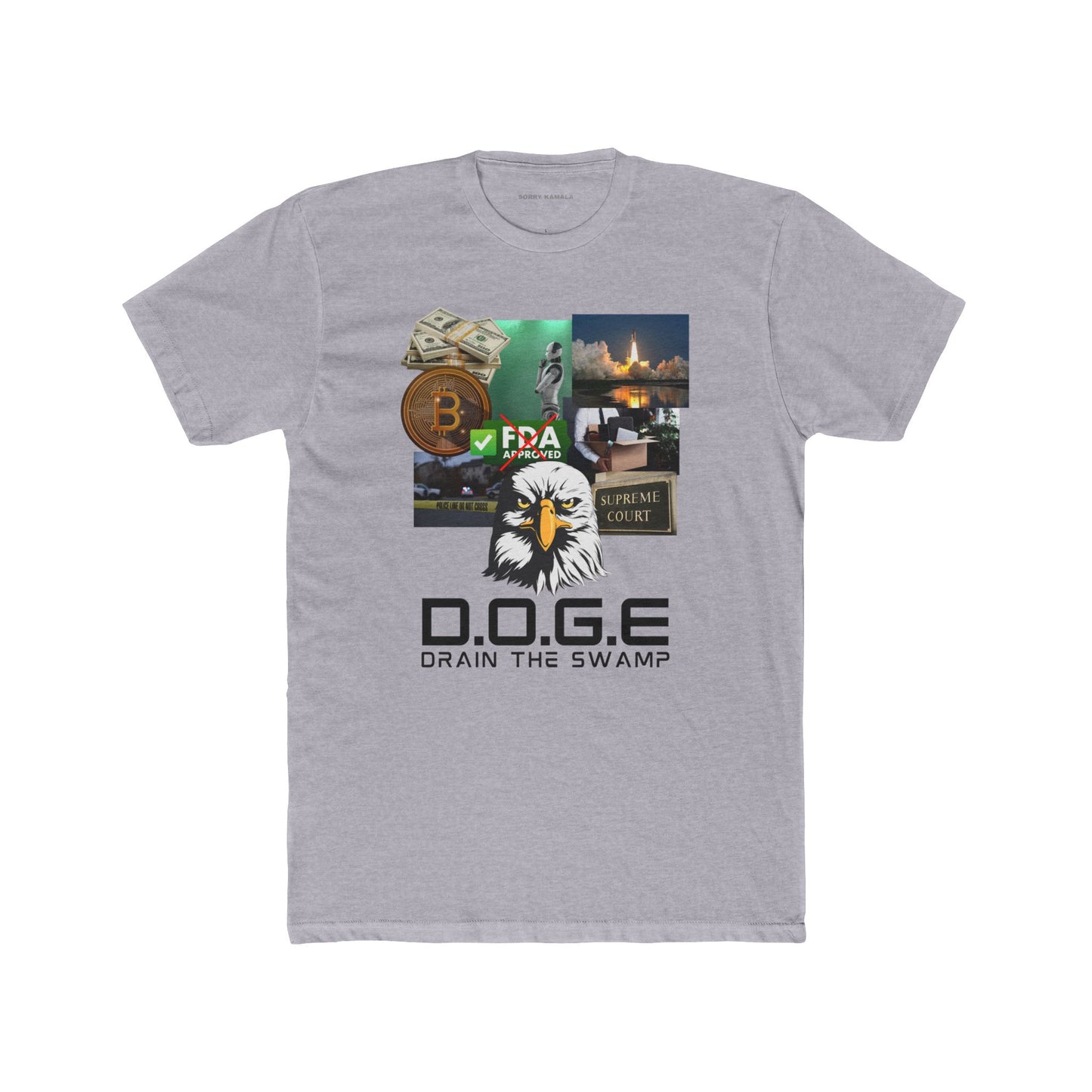 "D.O.G.E. Department of Government Efficiency – Drain the Swamp" T-Shirt